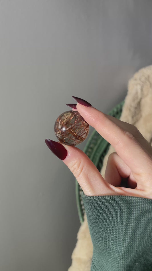 Copper Rutile Sphere